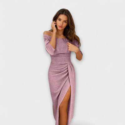 Ottavia – Vestido elegante con abertura