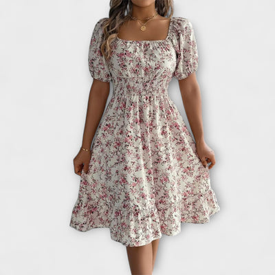 Nora – Vestido de flores veraniego