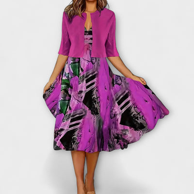 Aurora – Vestido de verano con blazer