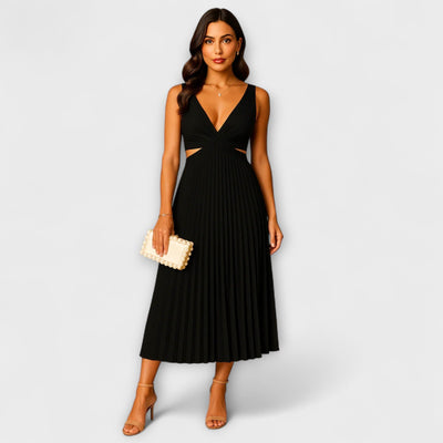 Lara – Elegante vestido de noche plisado