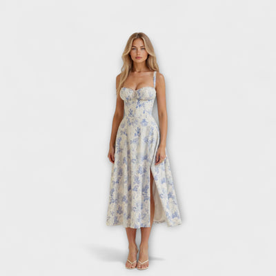 Sofia – Vestido Midi con Corsé