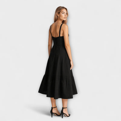 Sofia – Vestido Midi con Corsé