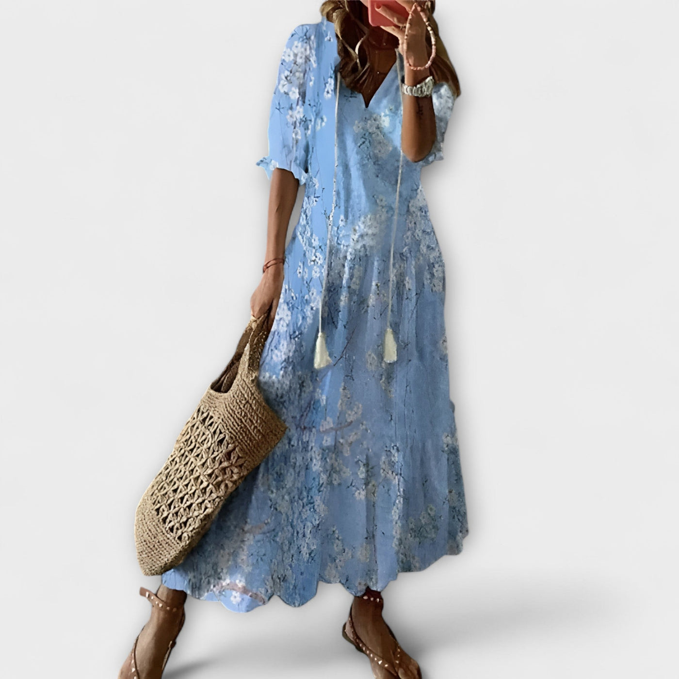 Isa – Vestido Boho-Max